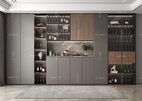 全鋁酒柜定制廠(chǎng)家 全鋁蜂窩拼接板酒柜 可定制